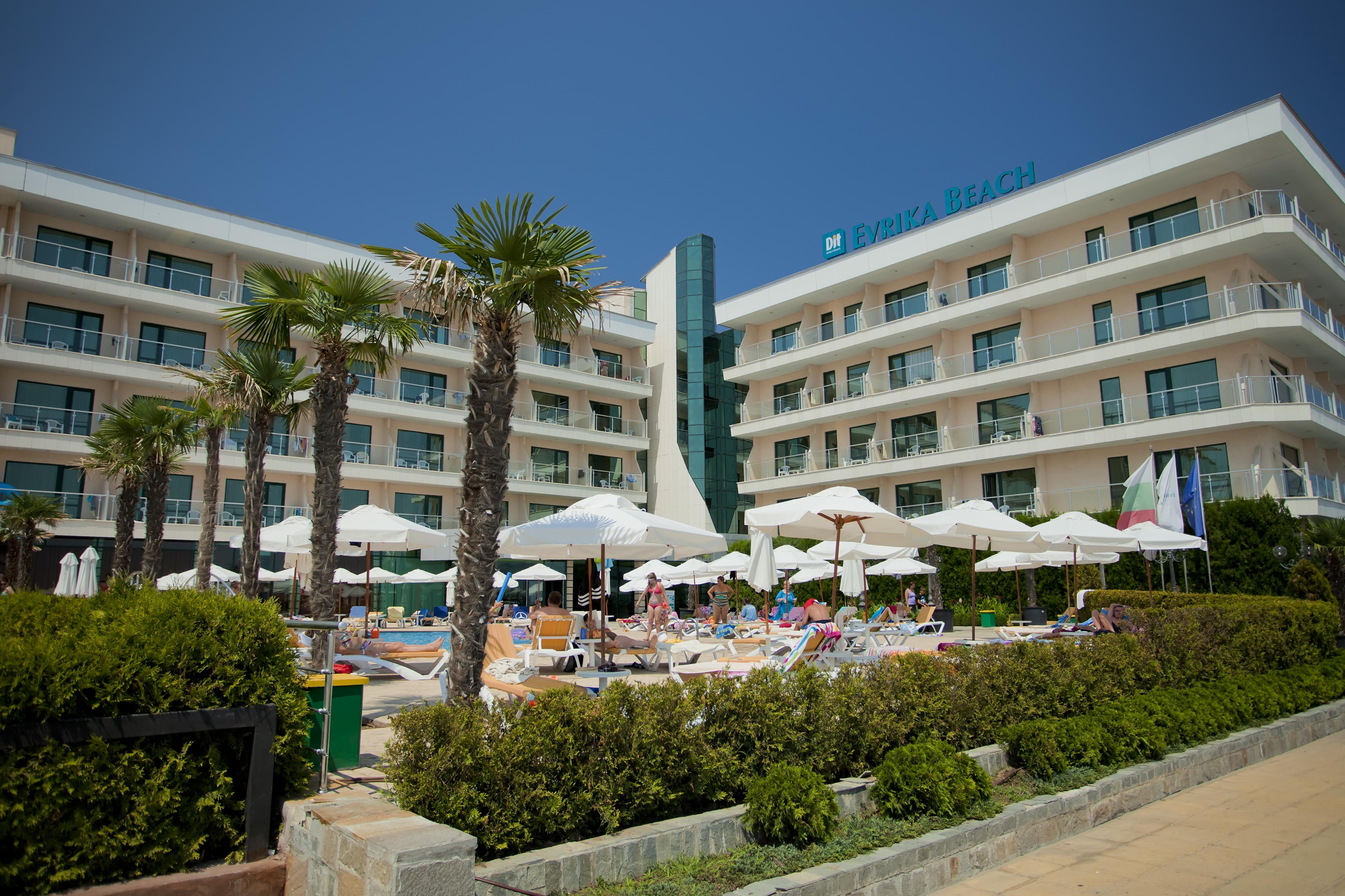 Dit Evrika Beach Club Hotel ซันนีบีช ภายนอก รูปภาพ